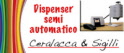 Dispenser semi automatico